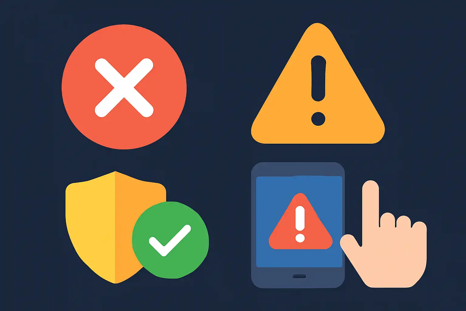 Hero illustration: Common Mistakes and Safety, Tiranga