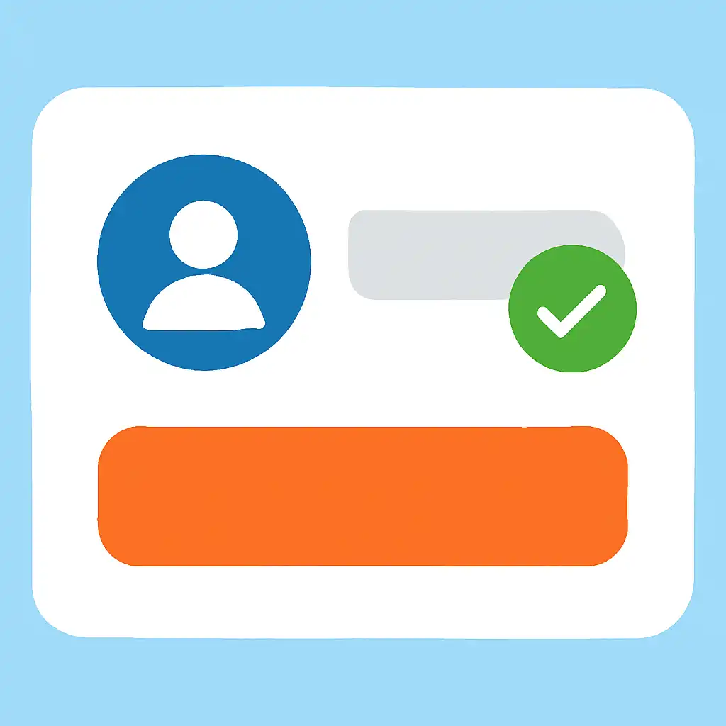 Close-up of button or form field for your first session, Tiranga