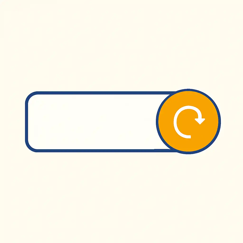 Close-up of button or form field for round flow, Tiranga