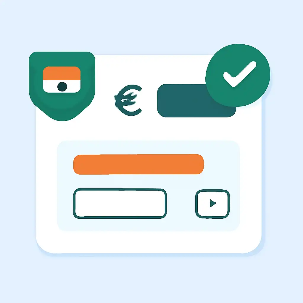 Close-up of button or form field for withdrawal limits, Tiranga