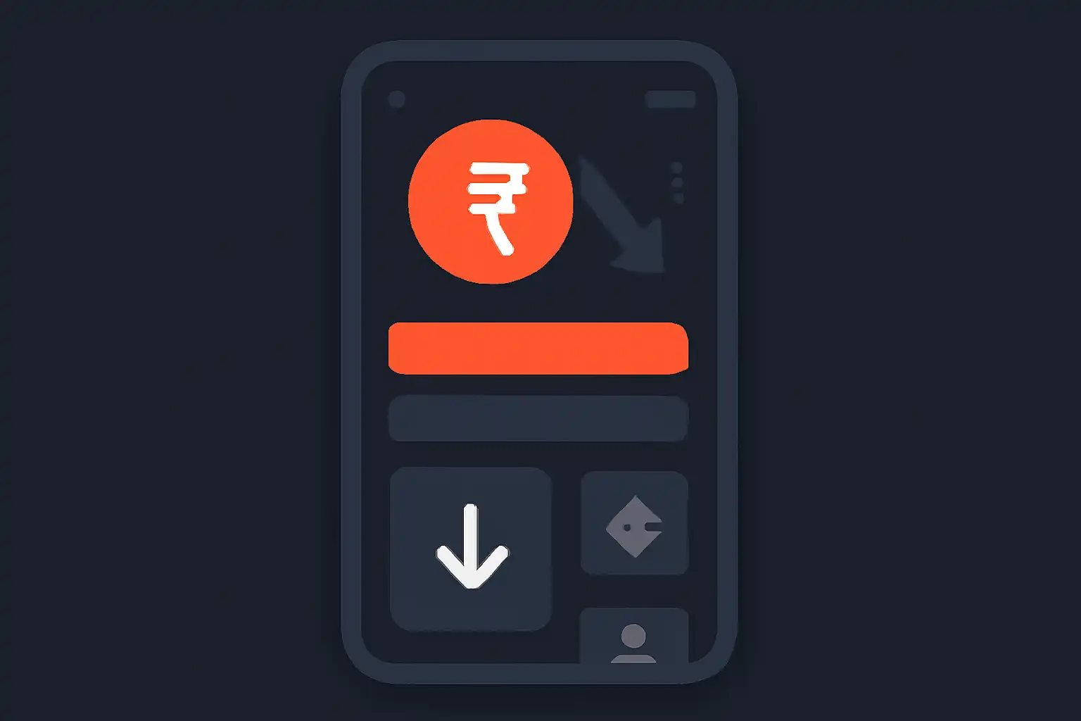 Detail screen: chasing losses, mobile screen, Tiranga